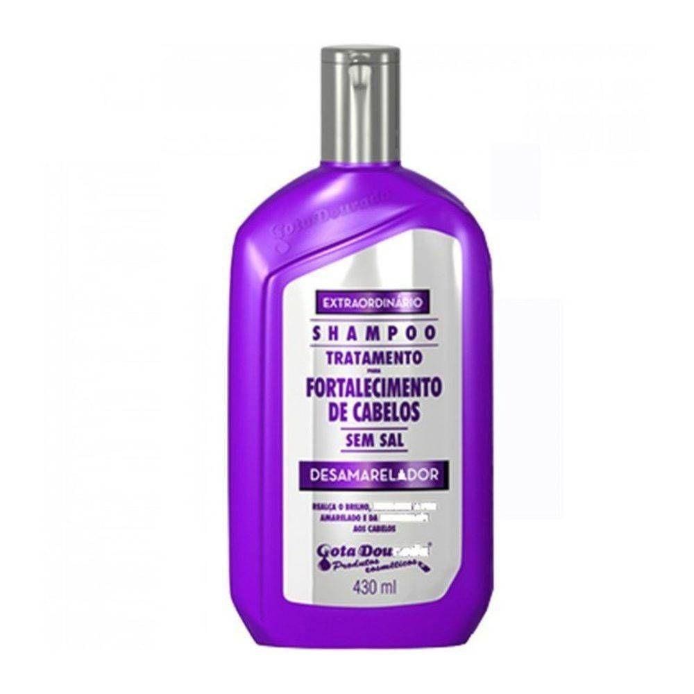 Shampoo Gota Dourada Desamarelador 430ml