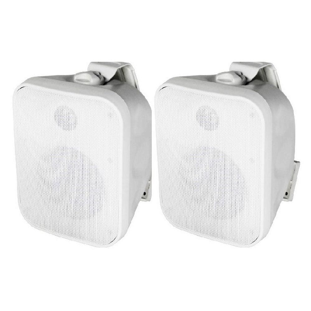 Caixa Acústica AAT OS120-IP56 Sol e Chuva ( Branca ) ( Par )