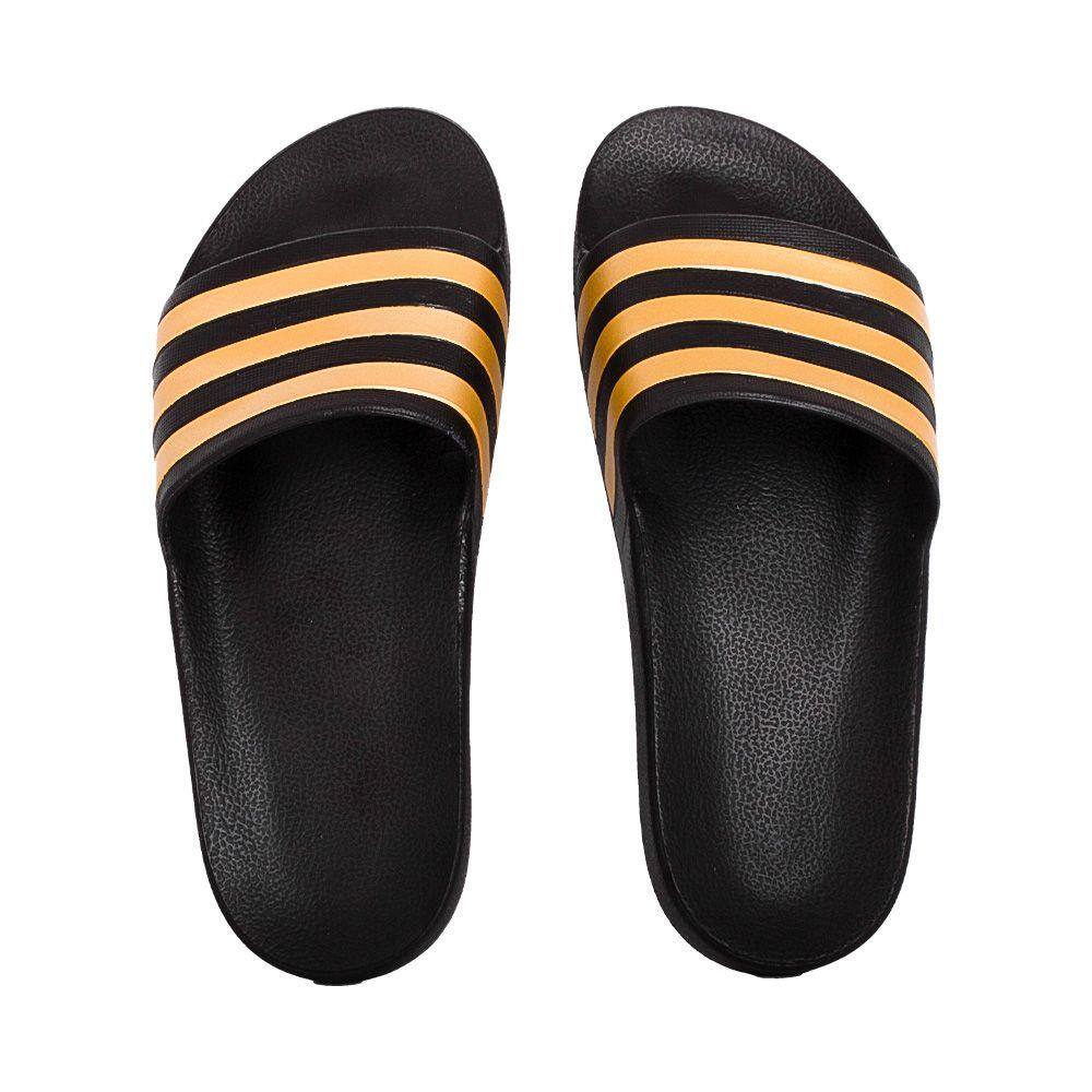 chinelo adilette amarelo