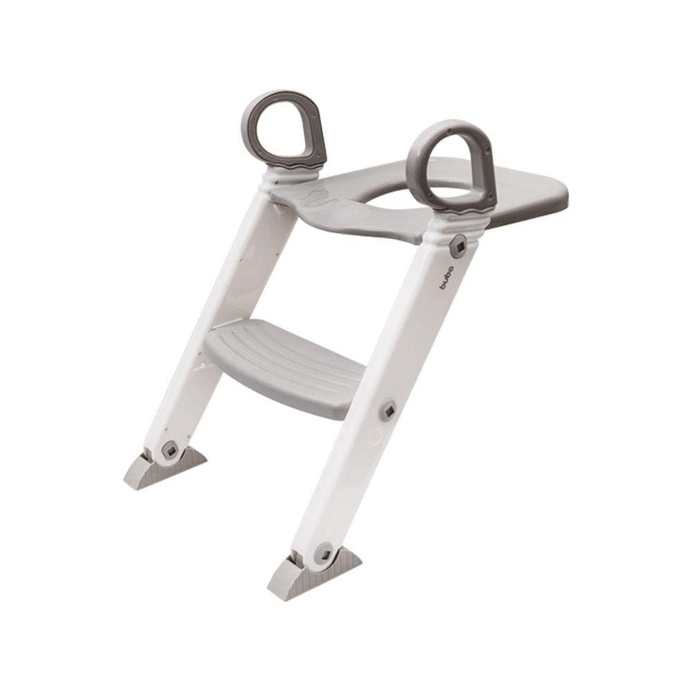 Assento Redutor Com Escada Cinza Baby Buba
