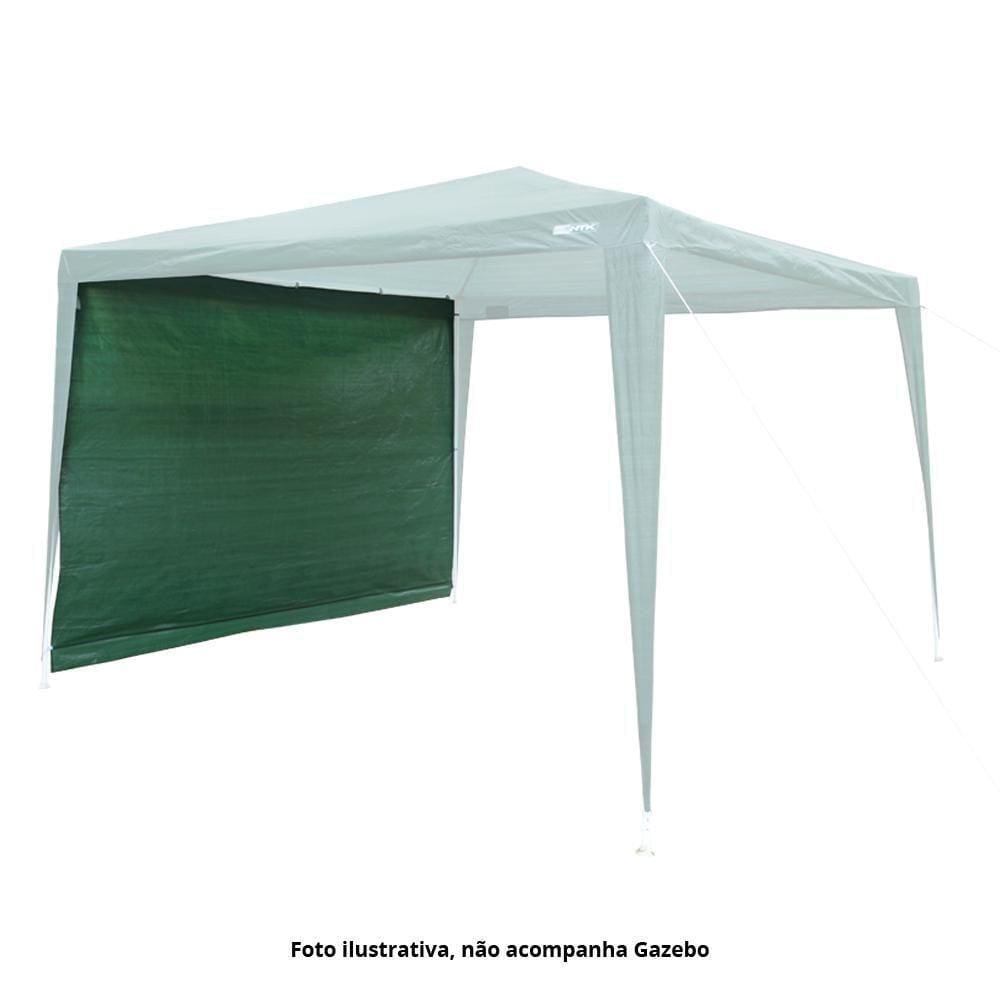 Gazebo 2x2 articulado Tendas Wild Vermelho + 2 Paredes Vermelhas em Oxford  com Silver Coating | Submarino
