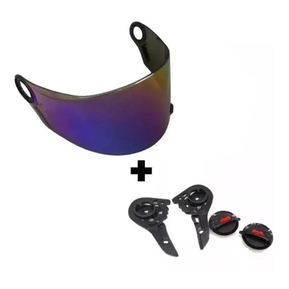 Viseira Capacete Ls2 Ff358 Camaleão Fw3 + Reparo Completo