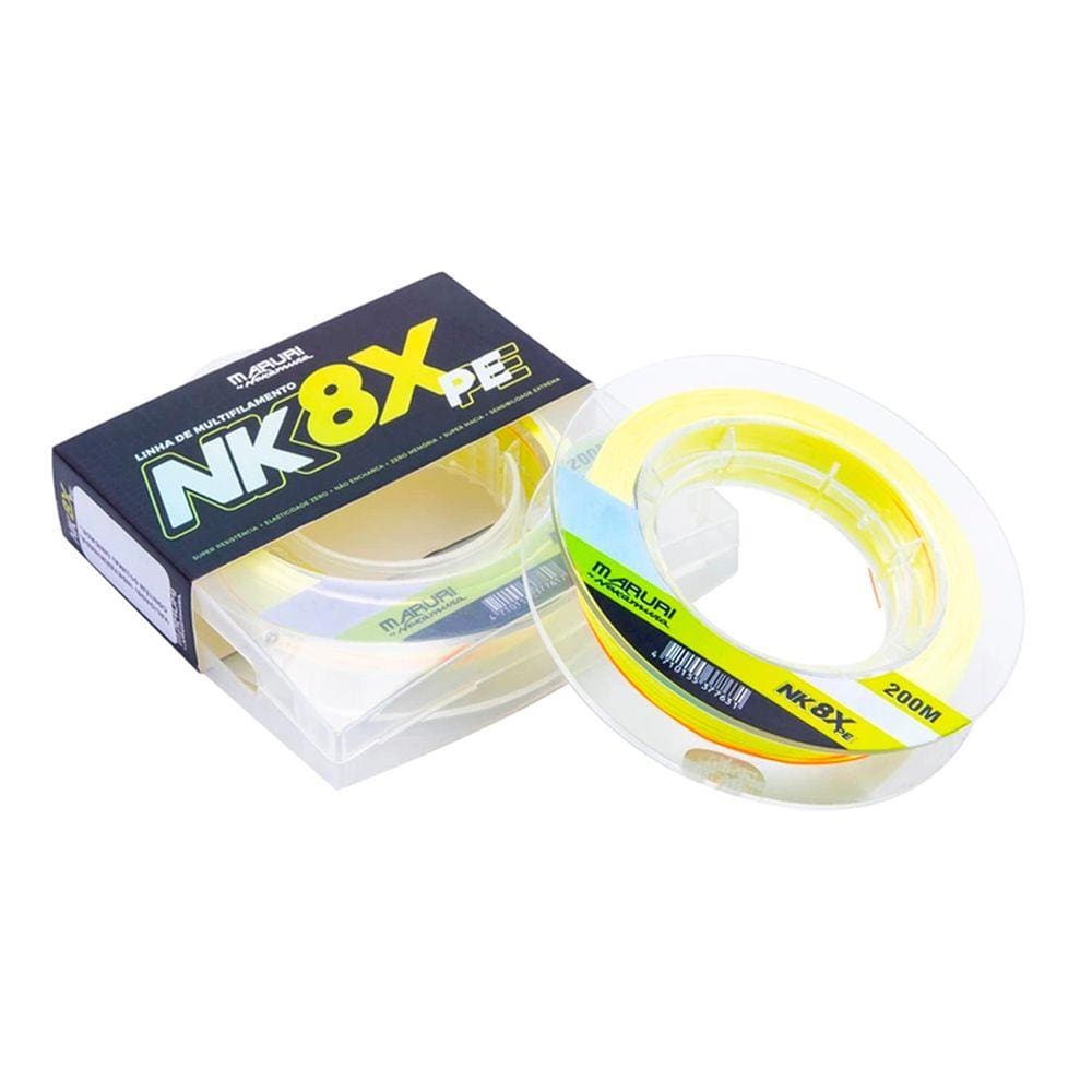 Linha de Pesca Maruri Multifilamento Nelson Nakamura NK 8X PE 200m