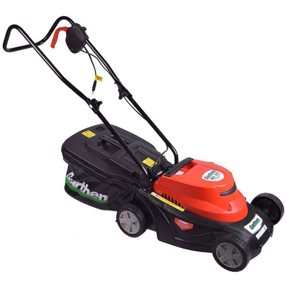 Cortador de Grama Elétrico GC-34 com Recolhedor 1100W - Garthen