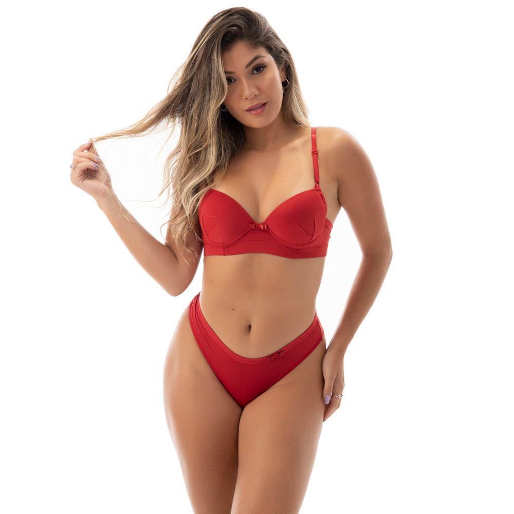 Lingerie Confortavel em Microfibra Duplo Tecido | Sonia 7046
