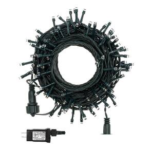 Cordão 300 Leds C/ Função 30m Morno Fio Verde 31V