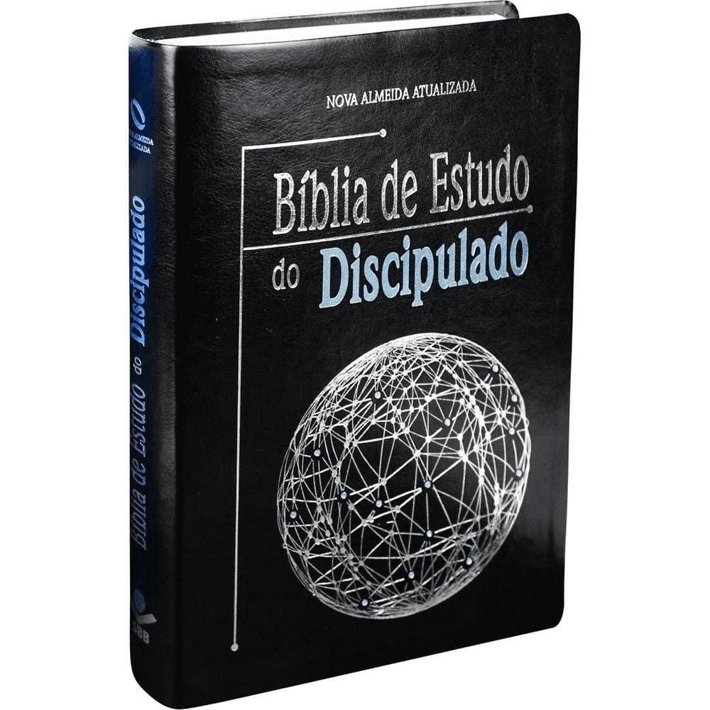 Biblia Estudo Discipulado Azul Grande | Casas Bahia