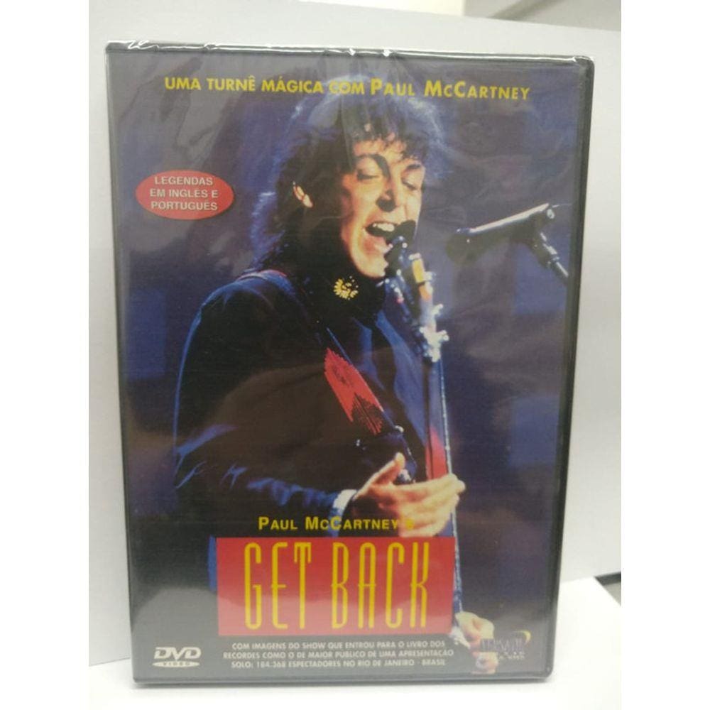 Dvd Paul Mccartney - Get Back