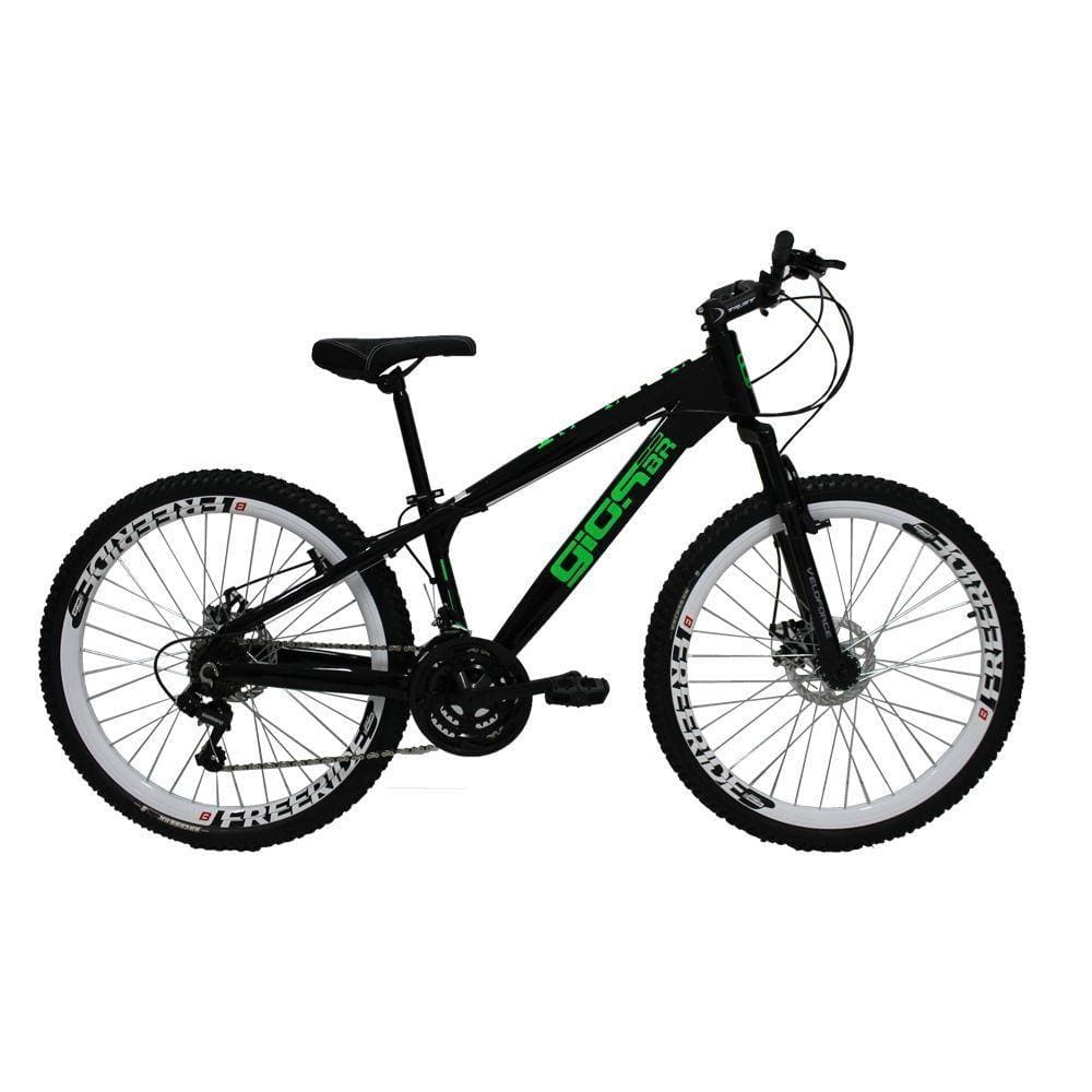 BICICLETA MOUNTAIN BIKE ARO 26 /UNISSEX - PRETA - CAEDE - Casa e Decoração