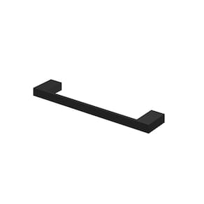 Porta Toalha Reto Curto Horus 450 4410 Preto Fosco Fani Meta
