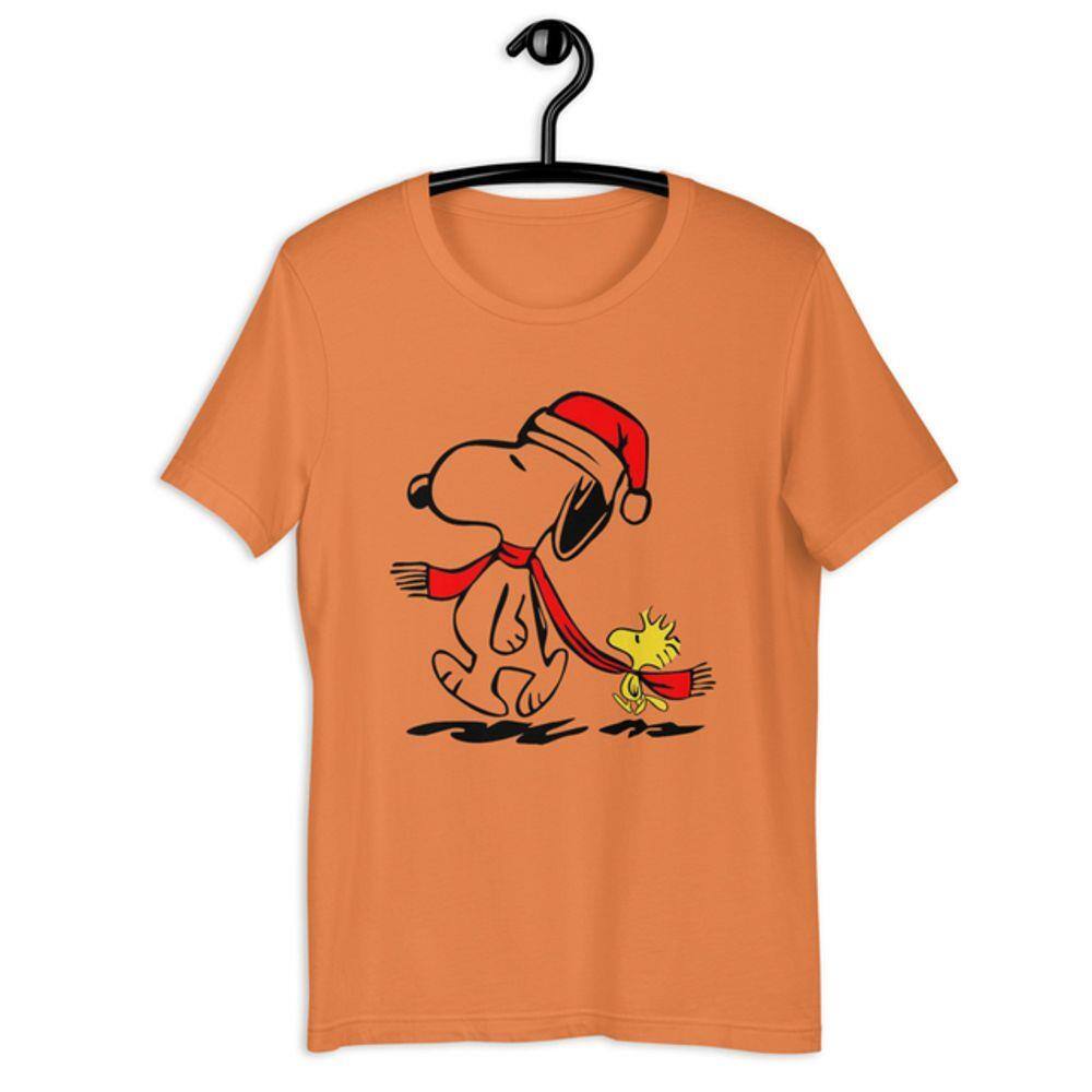 Camiseta Feminina - Snoopy de Natal