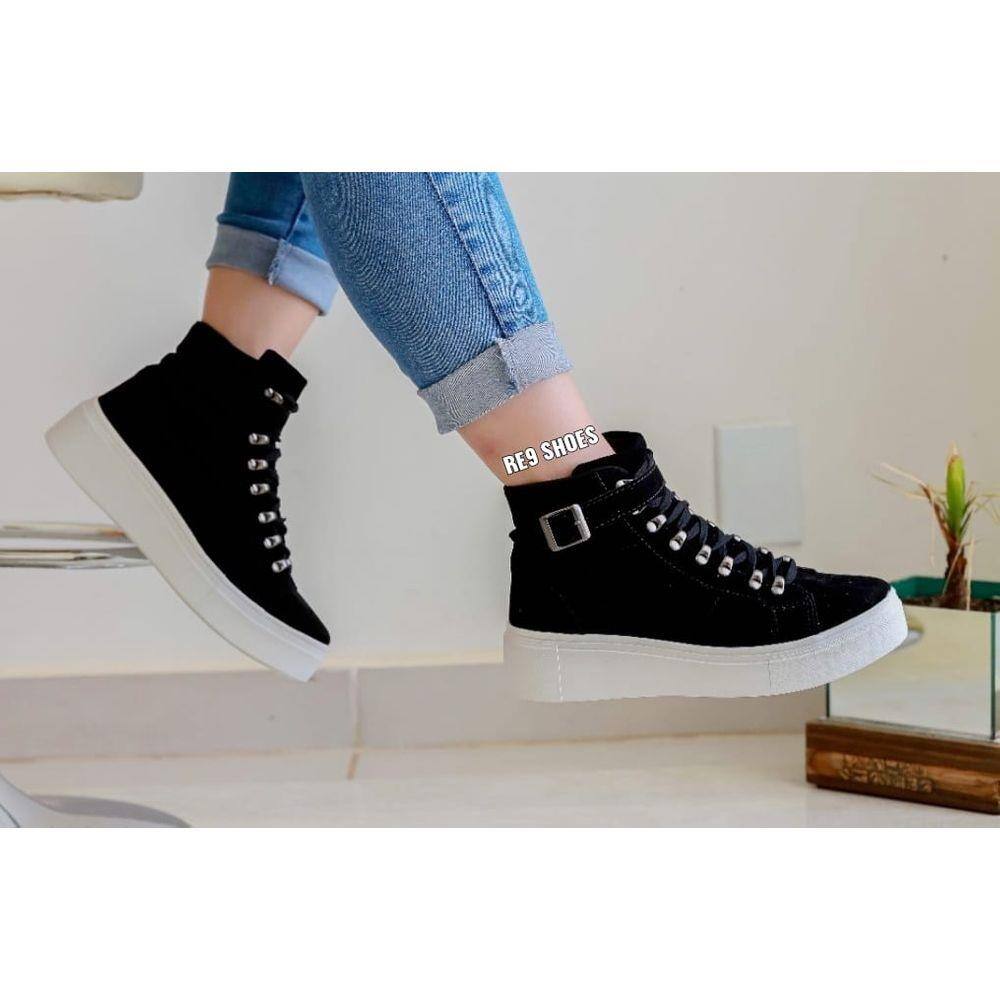 Tenis feminino bota | Casas Bahia