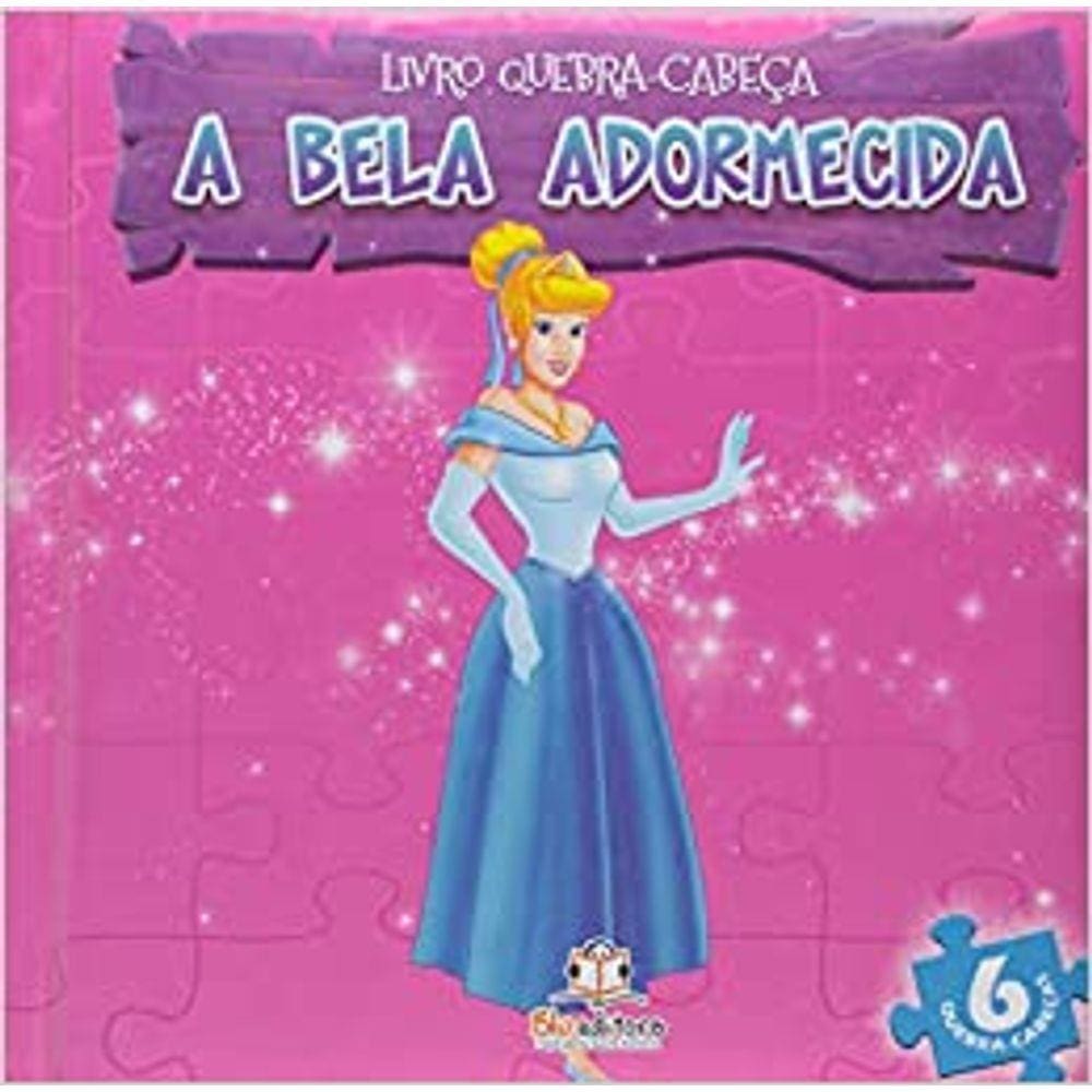 Livro Quebra Cabeca A Bela Adormecida