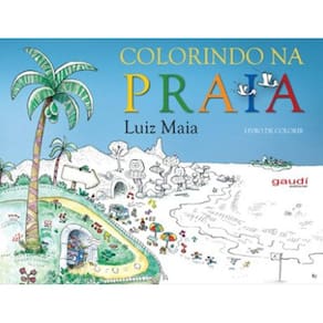 Colorindo na praia
