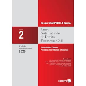 Curso Sistematizado de Direito Processual Civil - Vol 2 . 9ª Ed. 2020