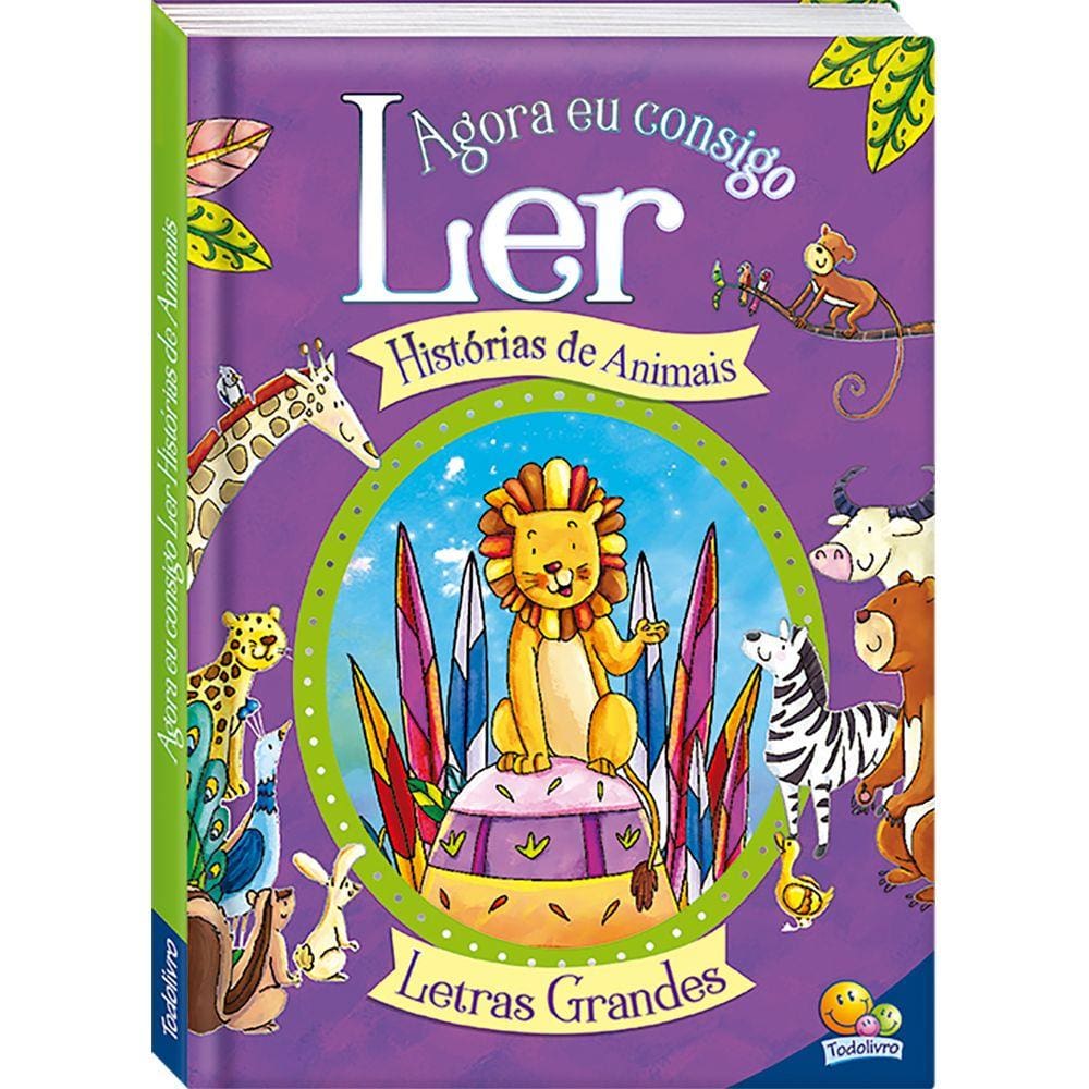 Agora Eu Consigo Ler: Histórias de Animais