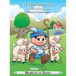 Turma da Mônica - fábulas ilustradas - o pastorzinho mentiroso