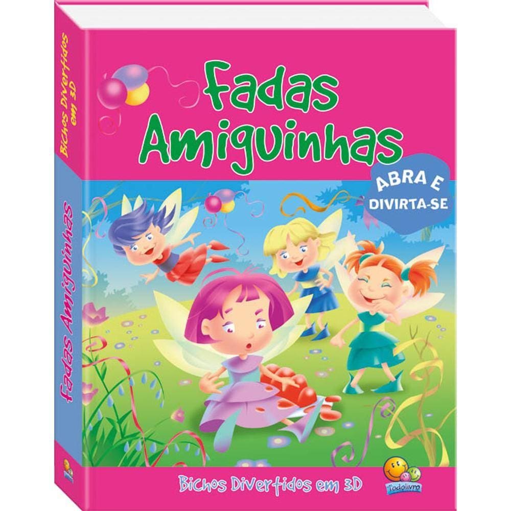 Bichos divertidos em 3D: Fadas amiguinhas