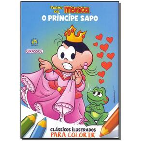 Turma da Mônica Clássicos Ilustrados para Colorir Vol.12 O Príncipe Sapo