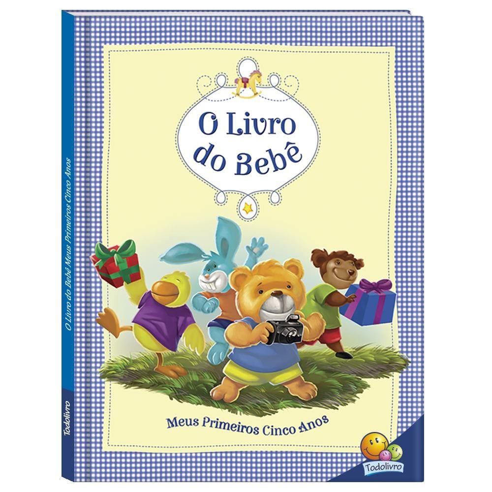 Livro do bebê,O-Meus primeiros cinco anos(AZUL)