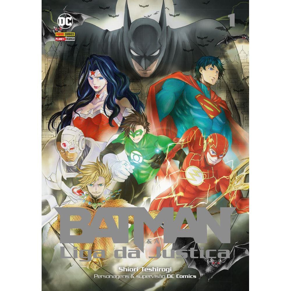Batman & A Liga Da Justiça (Mangá Da Dc)