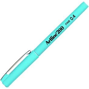 Caneta Artline 200 Fine 0.4  Azul Claro