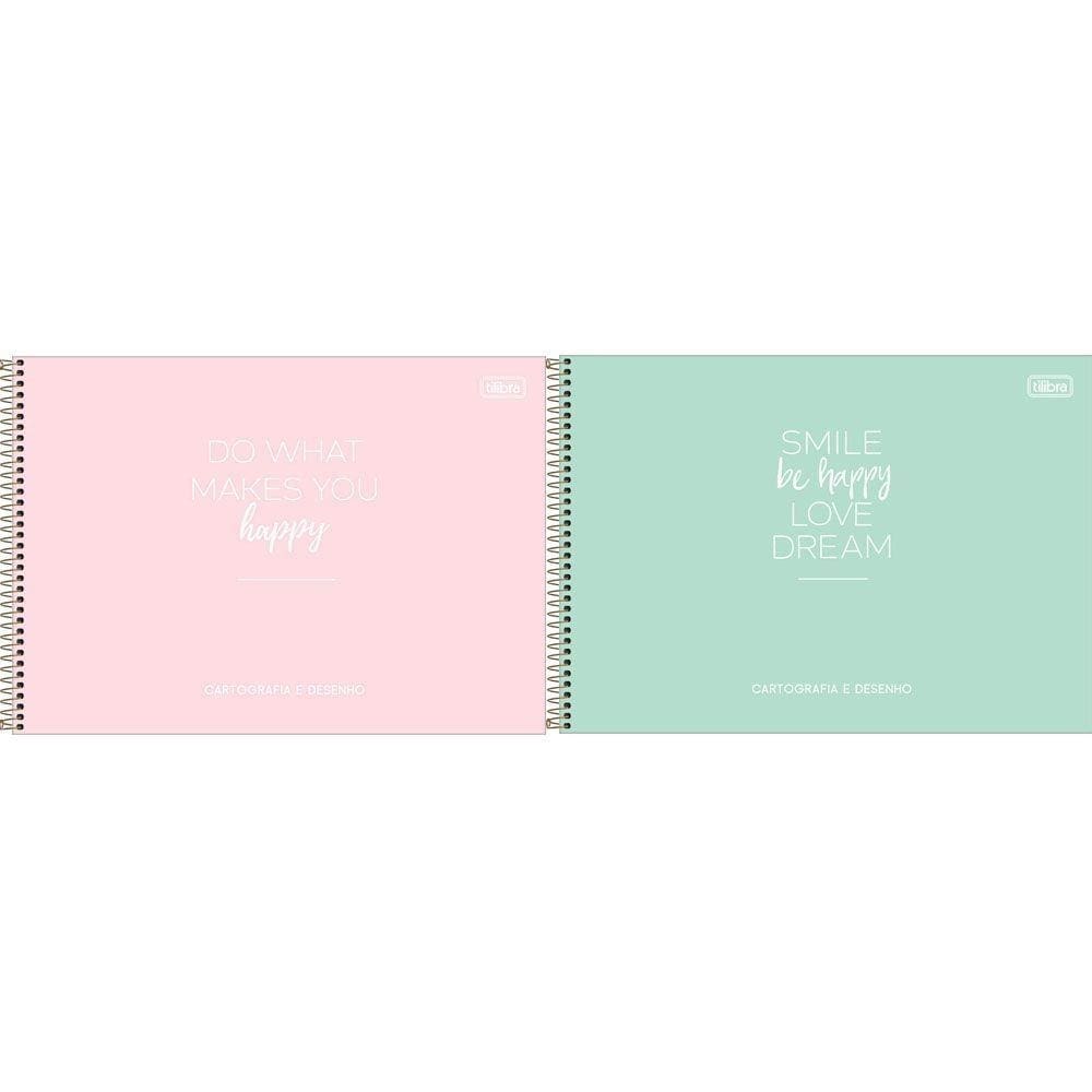 Caderno 080 Tilibra Esp Cd Cart Ss Happy