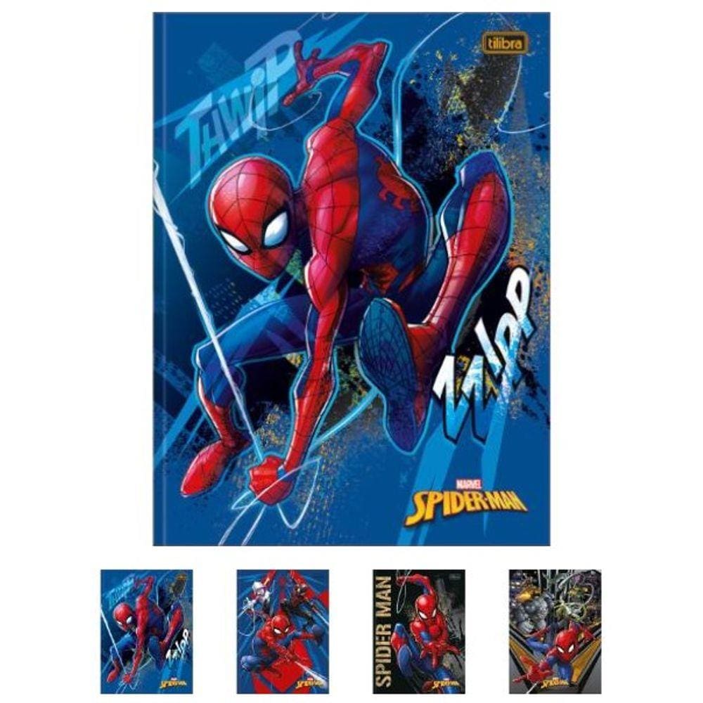 Caderno Brochurao 048 Spider Man Tilibra