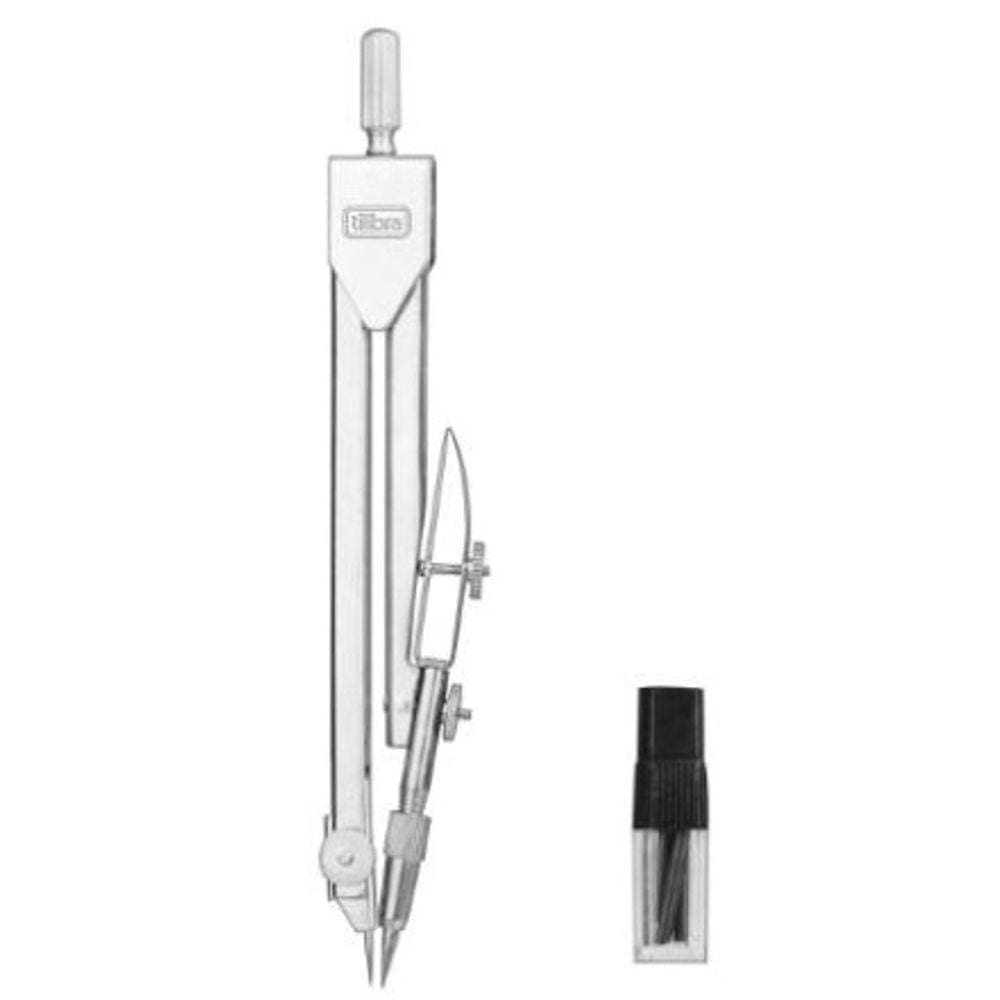 Compasso Escolar Tilibra Cromado