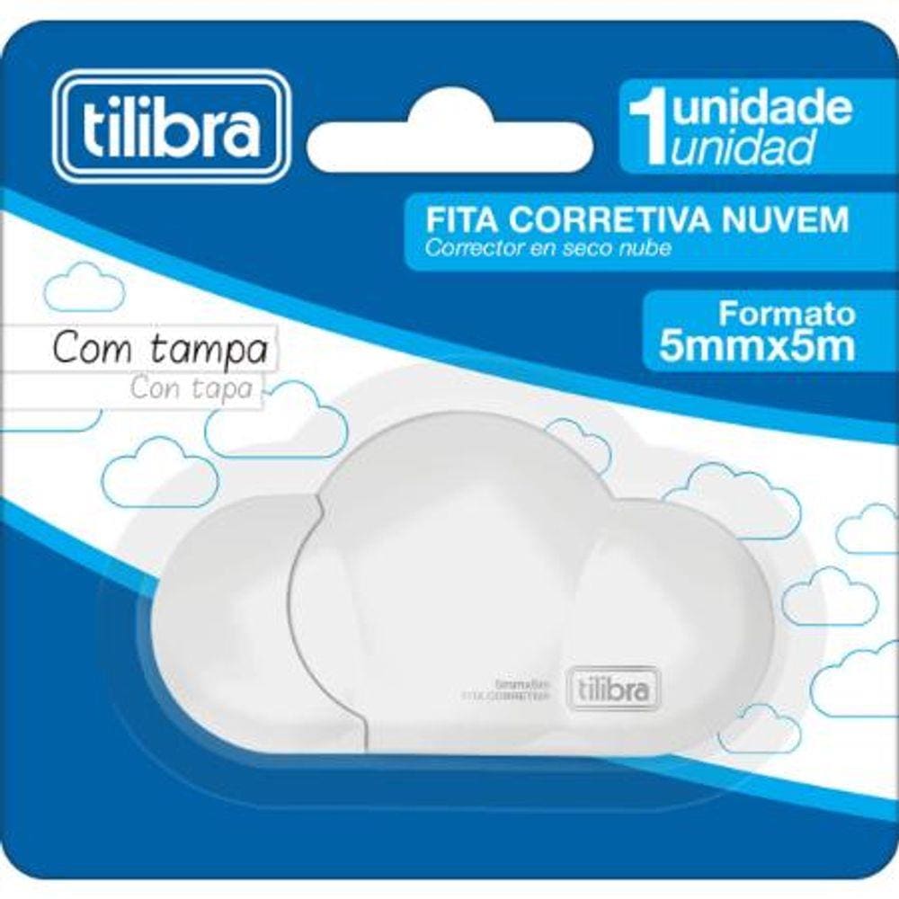 Fita Corretiva 5mmx5m Nuvem