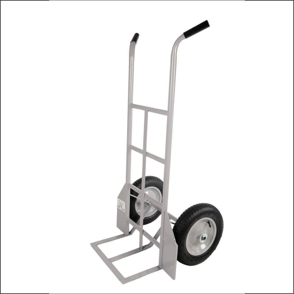 Carrinho de Carga 200kg Pneu Câmara 3,25x8 Cinza