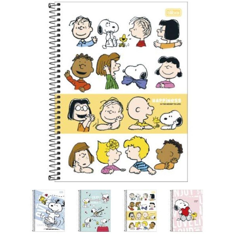 Caderno 160 Cd Snoopy Tilibra 308242