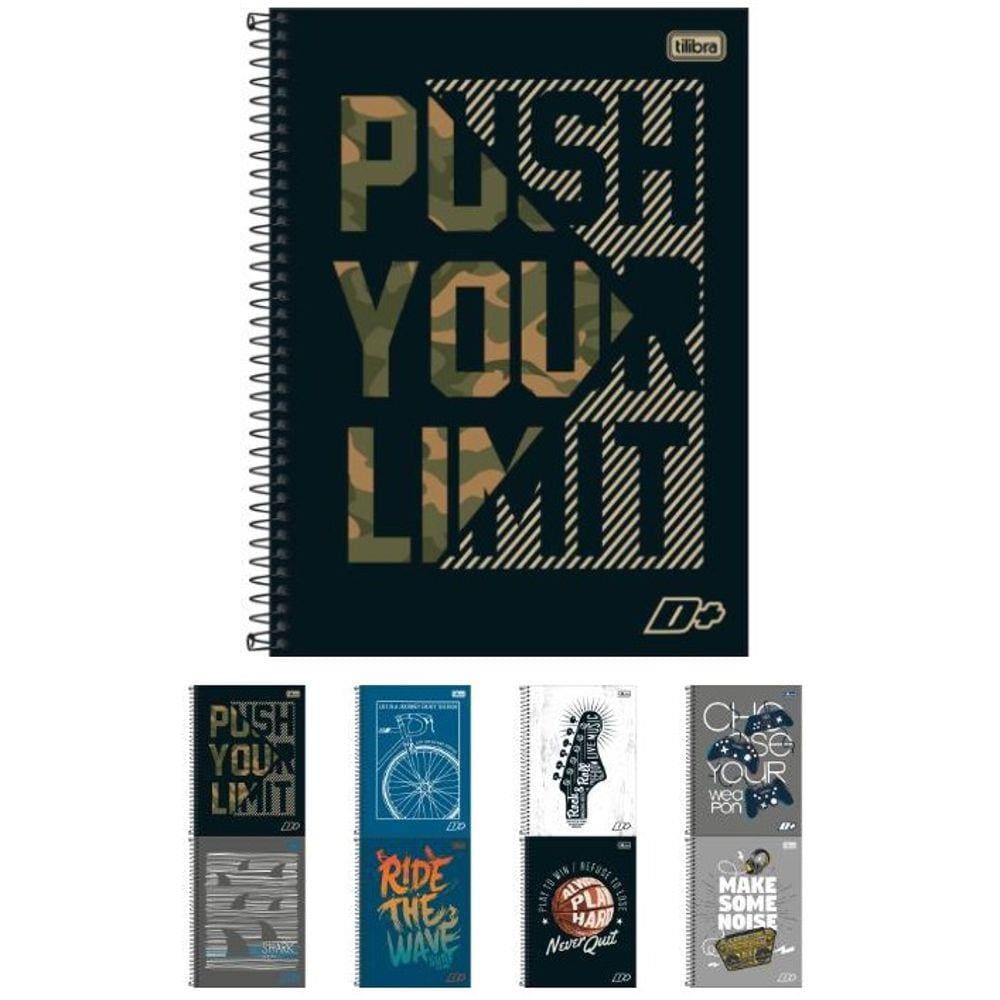 Caderno 240 Cd Mais+ Tilibra