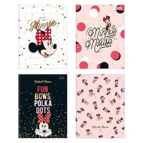 Caderno Brochurão Universitário CD 80F Minnie