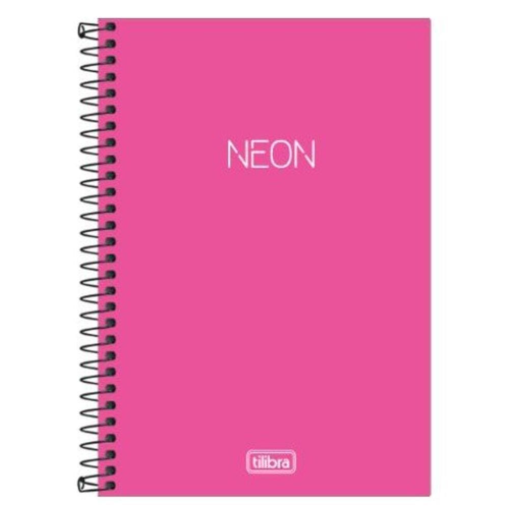 Caderno Esp 1/4 S/P Neon Rs 80F