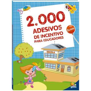 2000 adesivos de incentivos para educadores
