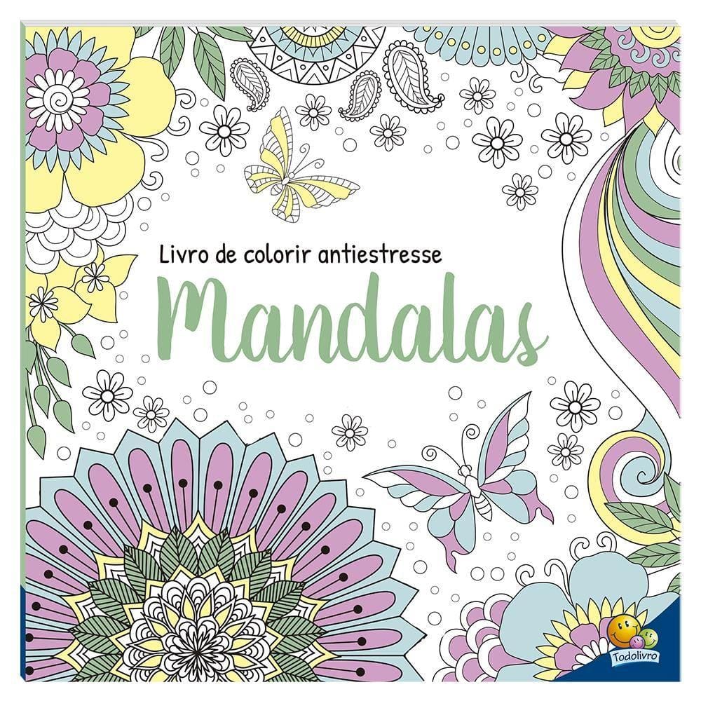 Livro de Colorir antiestresse: Mandalas