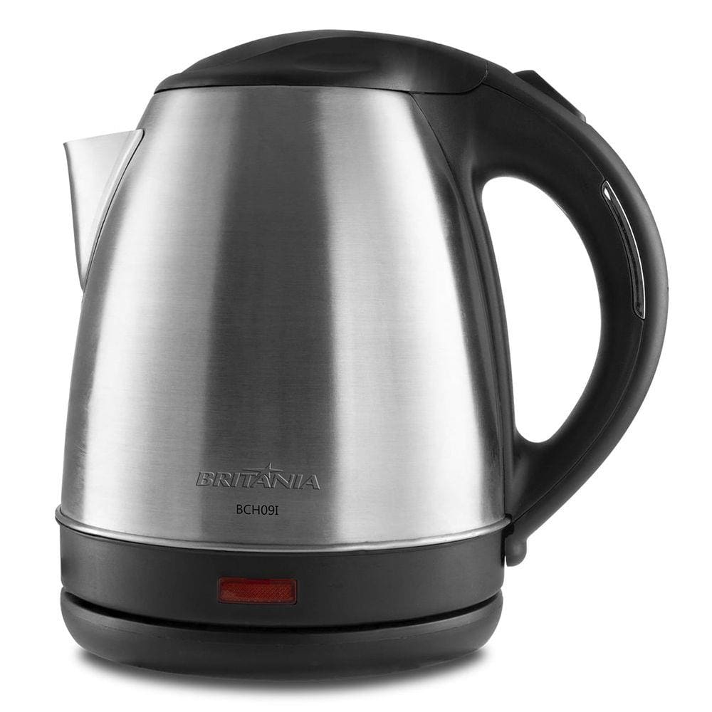Chaleira Elétrica Britânia BCH09I 1,2L Desligamento Automático Inox