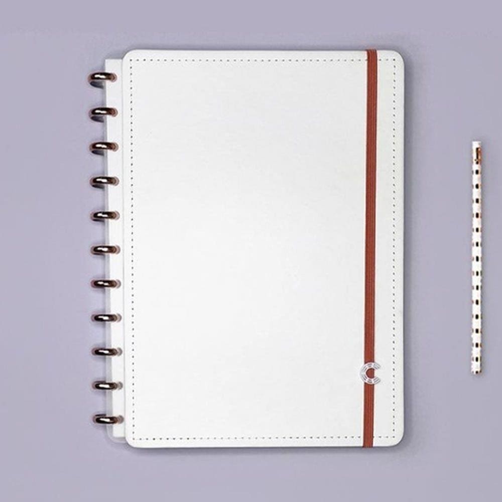 Caderno Inteligente 80F Grande All White