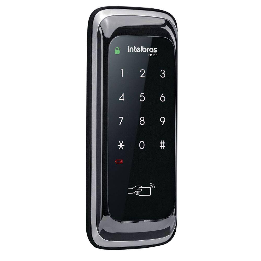imagem-Fechadura Digital Intelbras Touch Screen FR210 Preta