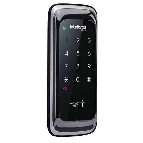 imagem-Fechadura Digital Intelbras Touch Screen FR210 Preta