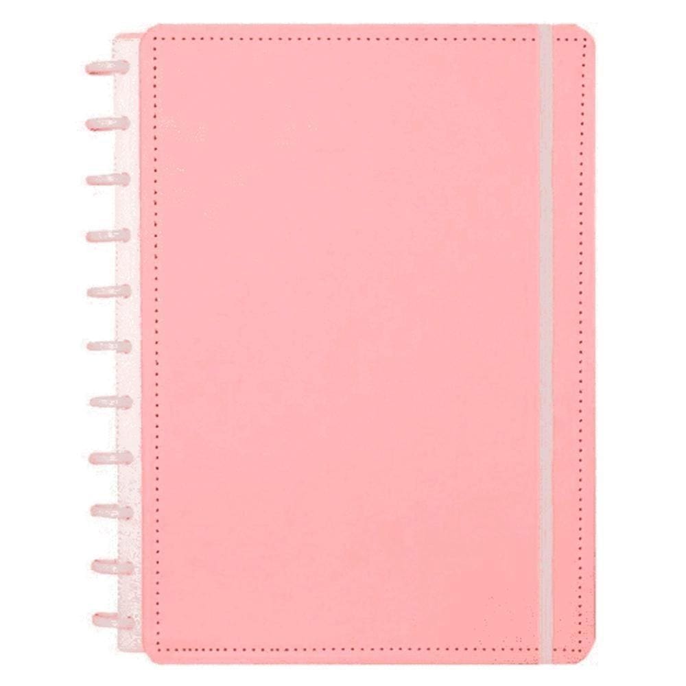 Caderno Inteligente 80F Grande Pastel Rosa
