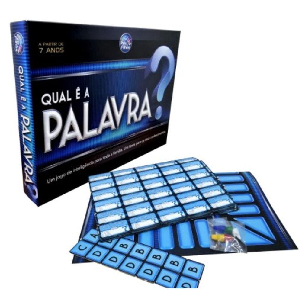 Jogo Qual é a Palavra - Pais e Filhos