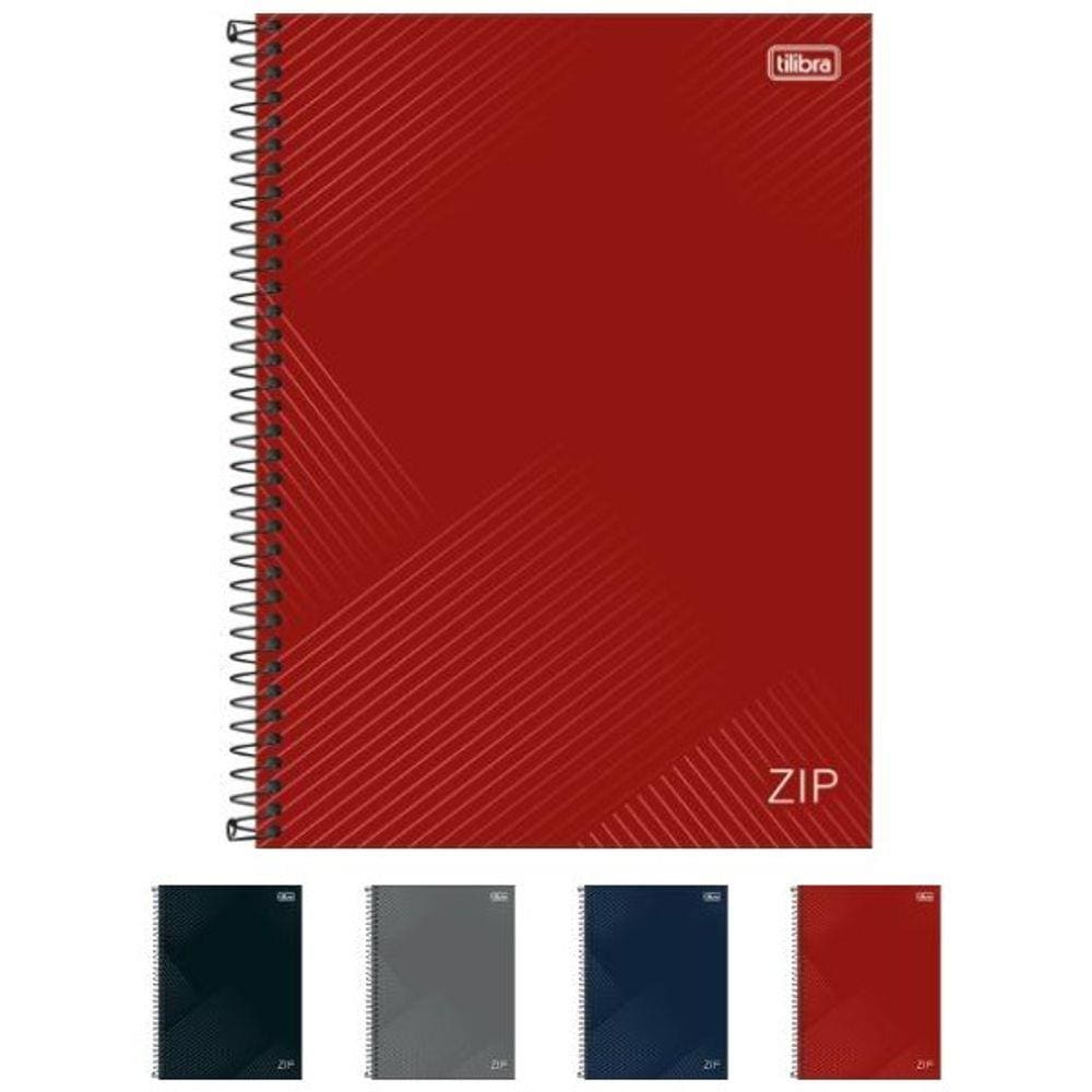 Caderno 200 Cd Zip Tilibra