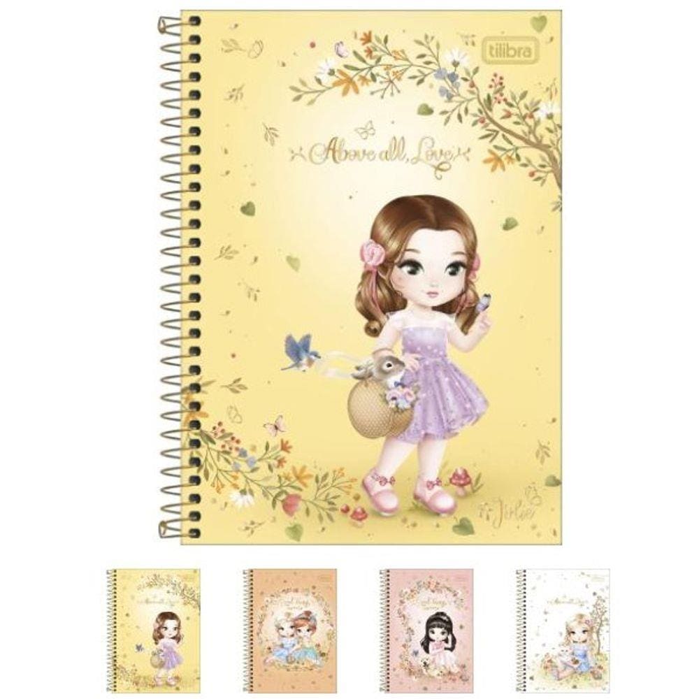 Caderno 080 Cd Jolie Tilibra 291935