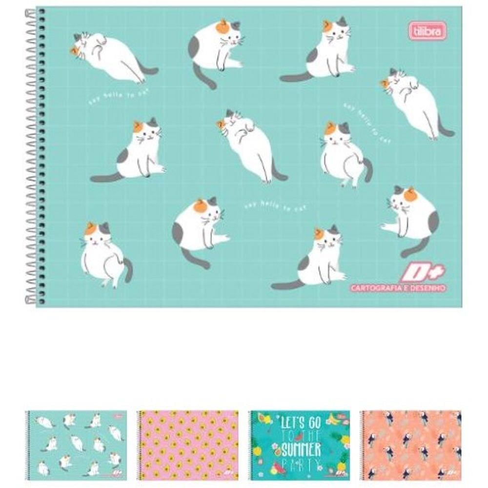 Caderno Tilibra Cd Cart Fem 96 Fls 17878