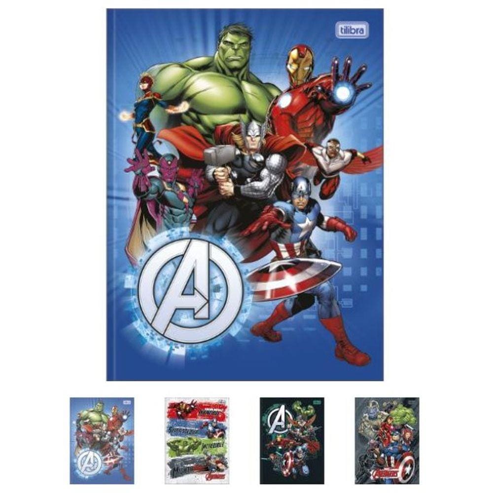 Caderno Brochurao 080 Tilibra Avengers 3