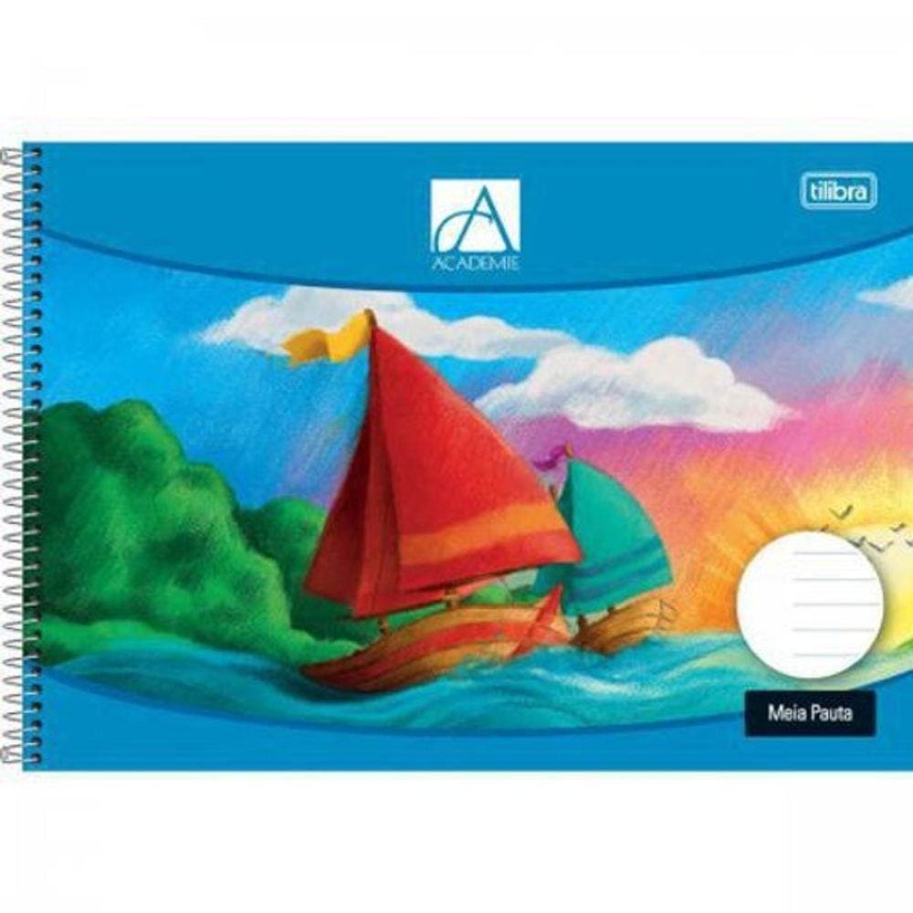 Caderno 040 Cd Meia Pauta Academie Tilib