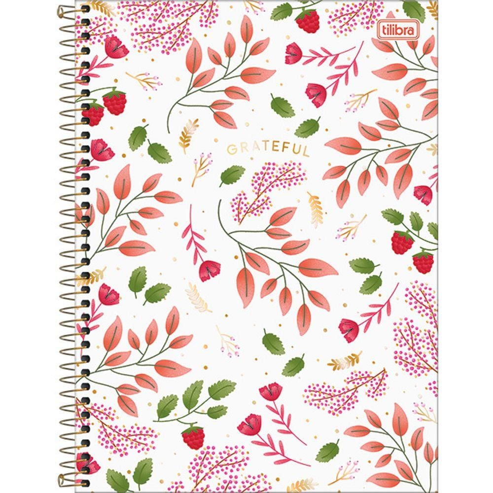 Caderno 080 Le Vanille Tilibra Rosa