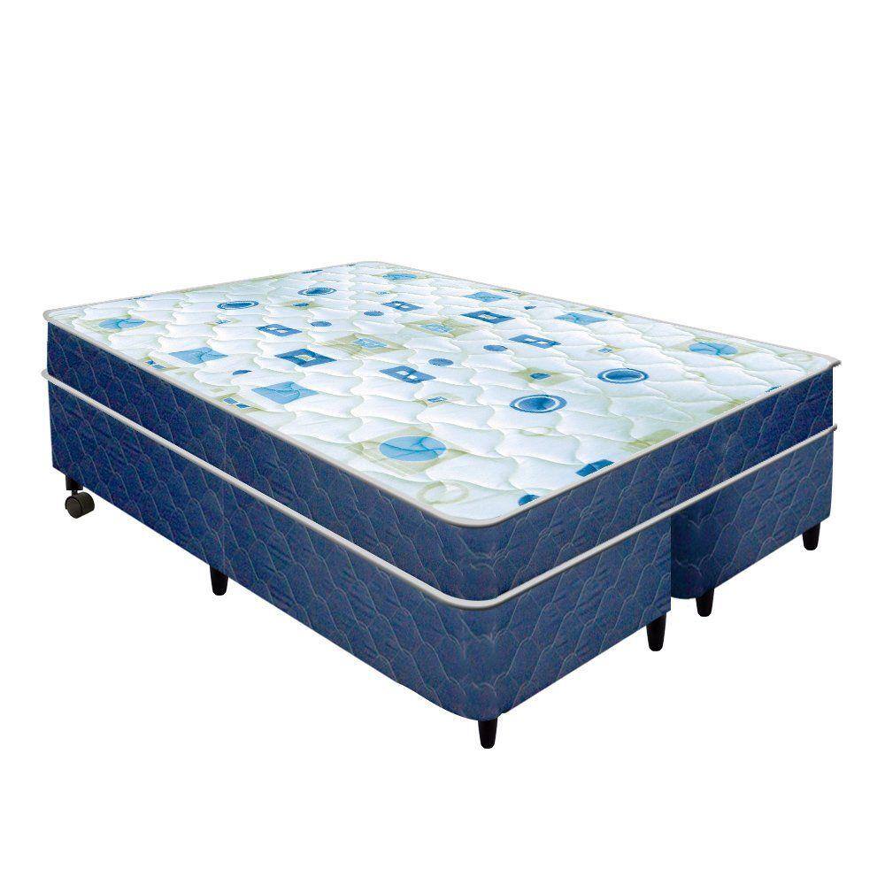 Cama Box + Colchão Netsono King Double Face D28 193x203x45cm